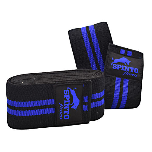 Spinto USA, LLC Knee Wraps - Blue - - 636655966189