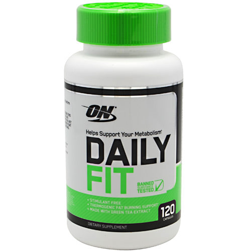 Optimum Nutrition Daily Fit - 120 Capsules - 748927055320