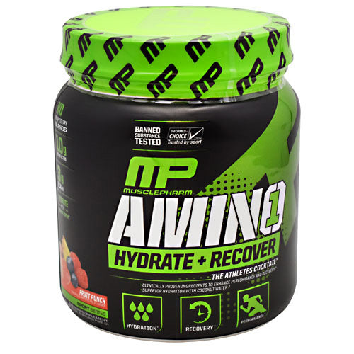 MusclePharm Sport Series Amino 1 - Fruit Punch - 30 Servings - 653341046215