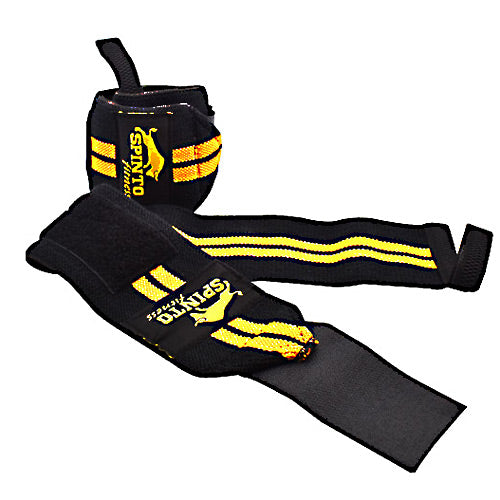 Spinto USA, LLC Wrist Wraps - Gold - - 636655966196