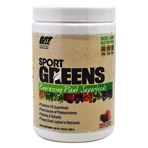 GAT Naturals Sport Greens - Mixed Berry - 30 Servings - 816170021444