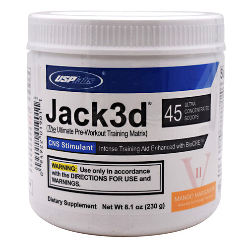 USP Labs Jack3d - Mango Margarita - 45 Servings - 094922019011