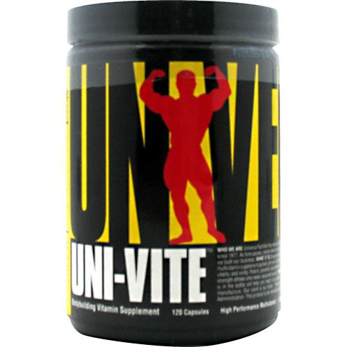 Universal Nutrition Uni-Vite - 120 Capsules - 039442048806