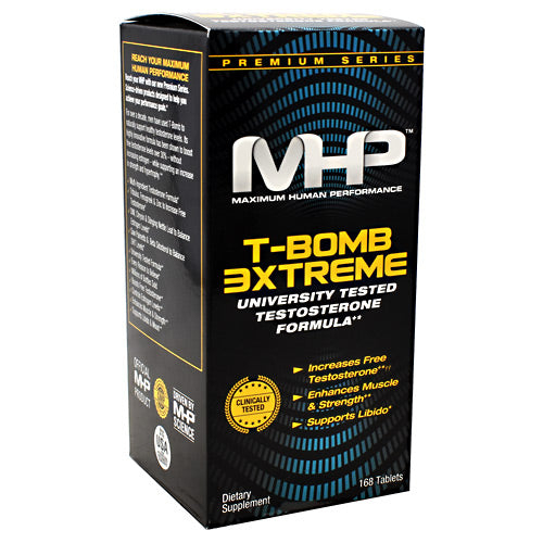 MHP T-BOMB 3XTREME - 168 Tablets - 168 Tablets - 666222093741