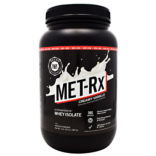 Met-Rx USA Ultramyosyn Whey Isolate - Creamy Vanilla - 2 lb - 786560556408