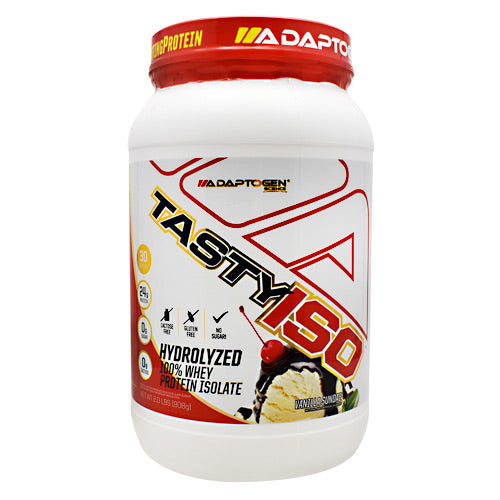 Adaptogen Science Tasty ISO - Vanilla Sundae - 30 Servings - 866152000394