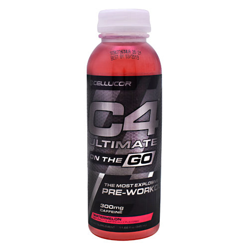 Cellucor Ultimate C4 On the Go - Watermelon - 12 Bottles - 842595102611