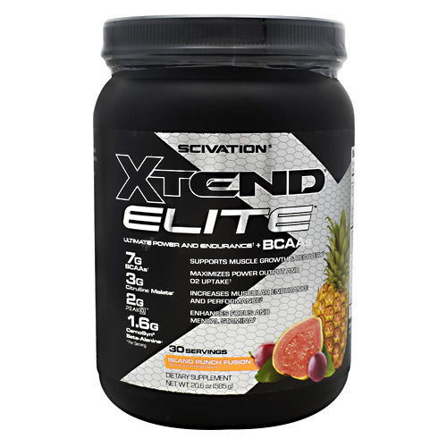 Scivation Xtend Elite - Island Punch Fushion - 30 Servings - 842595103182