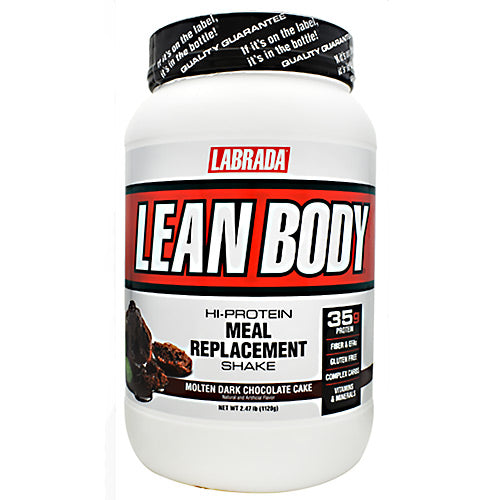 Labrada Nutrition Lean Body - Molten Dark Chocolate Cake - 2.47 lb - 710779113558