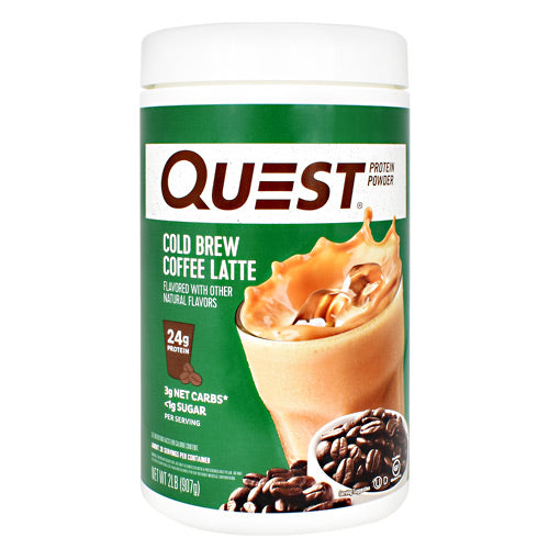 Quest Nutrition Quest Protein Powder - Cold Brew Coffee Latte - 2 lb - 888849007622