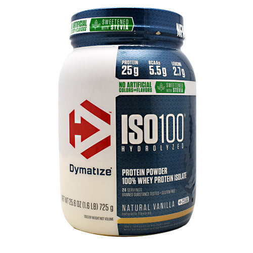 Dymatize Natural ISO-100 - Natural Vanilla - 1.6 lb - 705016355082