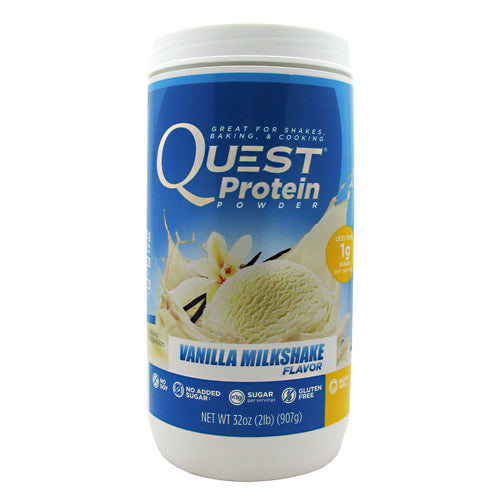 Quest Nutrition Quest Protein Powder - Vanilla Milkshake - 2 lb - 888849000524