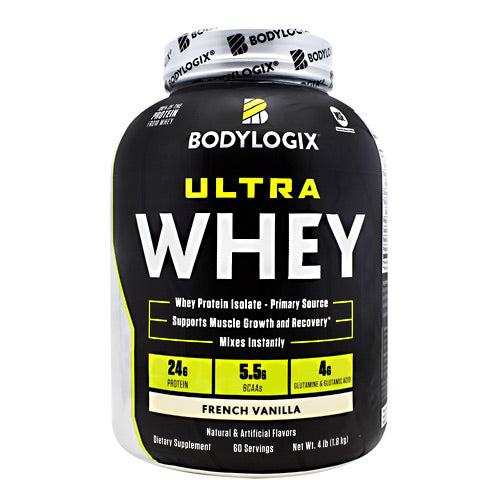 BodyLogix Ultra Whey Protein - French Vanilla - 4 lbs - 694422032178