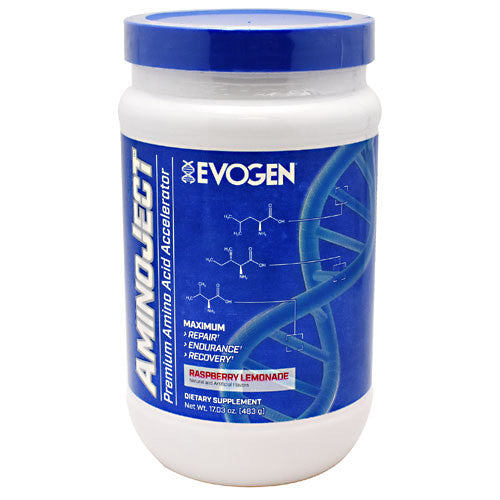 Evogen AminoJect - Raspberry Lemonade - 30 Servings - 817189020008