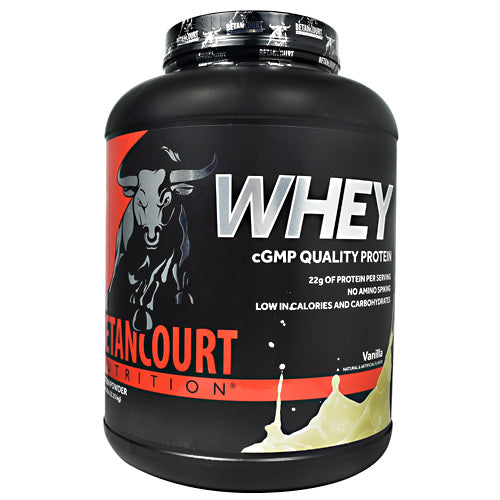 Betancourt Nutrition Whey - Vanilla - 5 lb - 857487005383