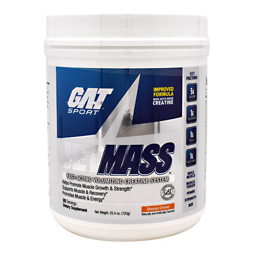 GAT JetMASS - Orange Creme - 30 Servings - 816170020966