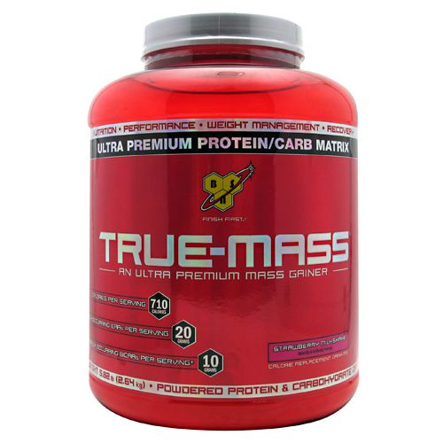 BSN True-Mass - Strawberry Milkshake - 5.82 lb - 834266006502