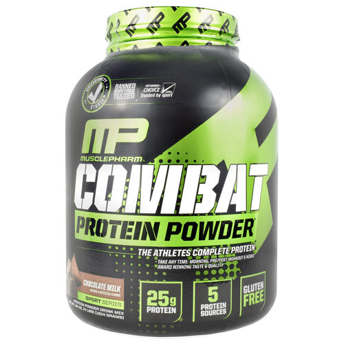 MusclePharm Sport Series Combat Protein Powder - Chocolate Milk - 4 lb - 705105703862