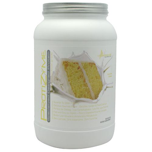 Metabolic Nutrition Protizyme - Vanilla Cake - 2 lb - 764779135393