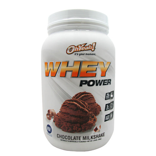 ISS Research Oh Yeah! Whey Power - Chocolate Milkshake - 2 lb - 788434108638