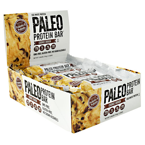 Julian Bakery Paleo Protein Bar - Cookie Dough - 12 Bars - 813926004676