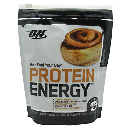 Optimum Nutrition Protein Energy - Cinnamon Bun - 52 Servings - 748927053074