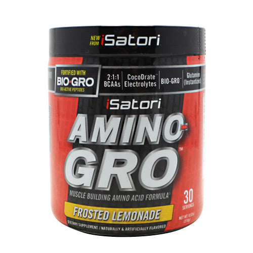 iSatori Technologies Amino-Gro - Frosted Lemonade - 9.52 oz - 883488004711