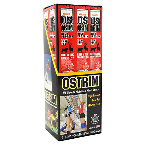 Ostrim Beef/Elk Stick - Habanero - 10 Packages - 613911120066