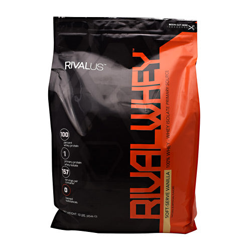 Rivalus Rival Whey - Soft-Serve Vanilla - 10 lbs - 807156002038