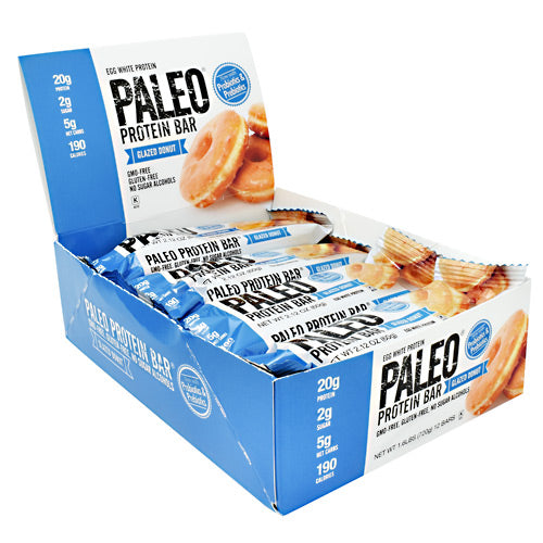 Julian Bakery Paleo Protein Bar - Glazed Donut - 12 Bars - 813926002849