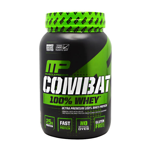 MusclePharm Sport Series Combat 100% Whey - Chocolate Milk - 2 lb - 019962715129