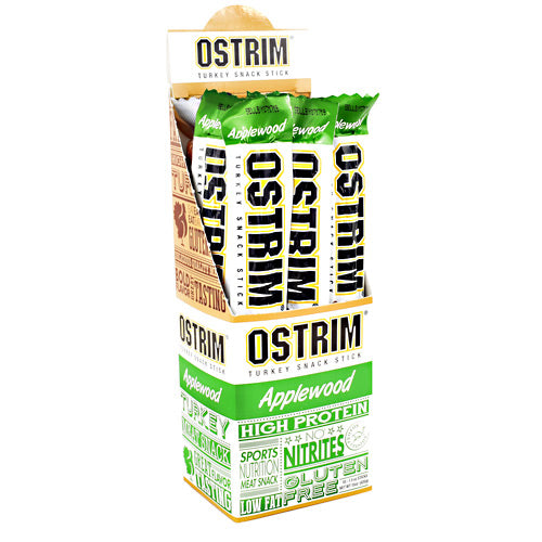 Ostrim Turkey Snack Stick - Applewood - 10 ea - 613911110036