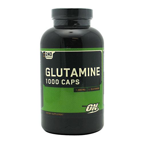 Optimum Nutrition Glutamine 1000 Caps - 240 Capsules - 748927025859