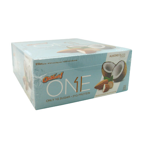 ISS Research One Bar - Almond Bliss - 12 Bars - 788434107969