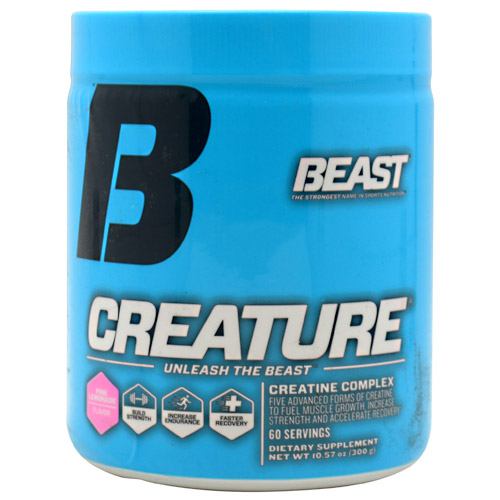 Beast Sports Nutrition Creature - Pink Lemonade Flavor - 60 Servings - 631312801216