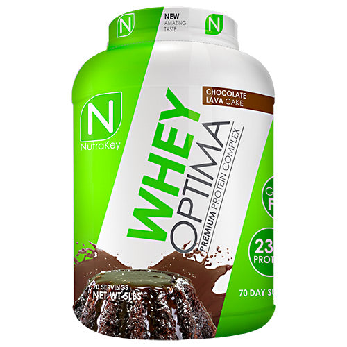 Nutrakey Whey Optima - Chocolate Lava Cake - 63 Servings - 851090006263