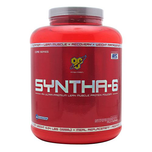 BSN Syntha-6 - Strawberry Milkshake - 5.04 lb - 834266007158