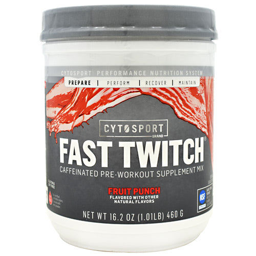 Cytosport Fast Twitch - Fruit Punch - 20 Servings - 660726811016