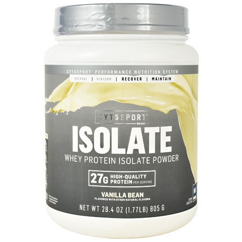 Cytosport Isolate - Vanilla Bean - 1.77 lb - 660726804001