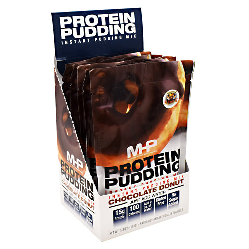 MHP Protein Pudding - Chocolate Donut - 6 Packets - 666222008264