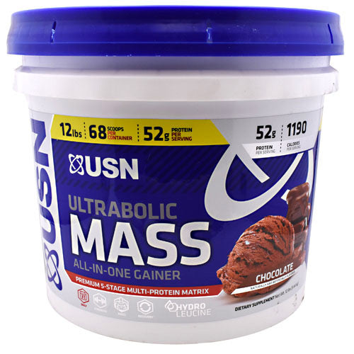 Usn Ultrabolic Mass - Chocolate - 12 lbs - 6009706099992