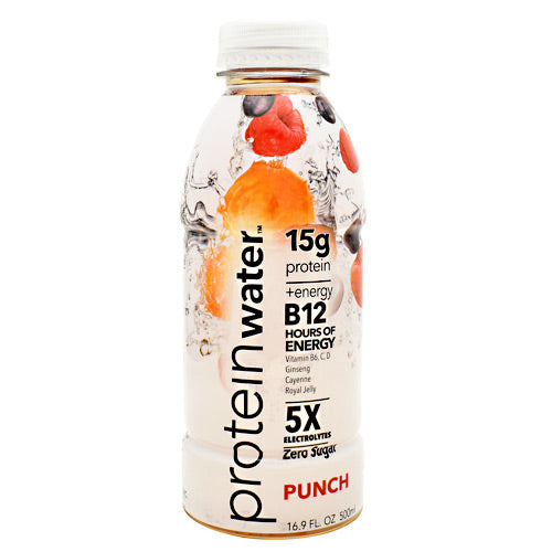 Probalance Inc Protein Water - Punch - 16 Bottles - 20857583005335