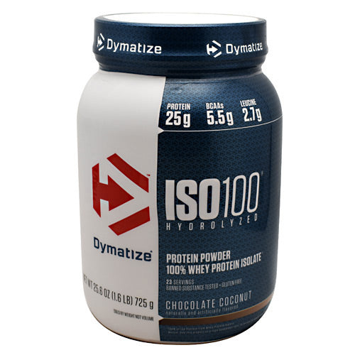 Dymatize ISO100 - Chocolate Coconut - 1.6 lb - 705016355136