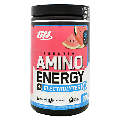 Optimum Nutrition Essential Amino Energy + Electrolytes - Watermelon Splash - 30 Servings - 748927060522