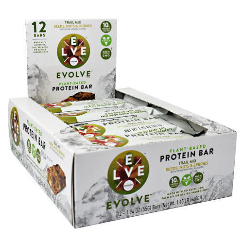 Cytosport Evolve Evolve Bar - Trail Mix - 12 Bars - 660726526279