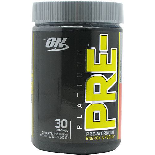 Optimum Nutrition Platinum Pre-Workout - Fruit Punch - 30 Servings - 748927027945