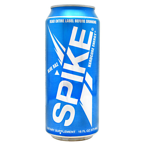 Biotest Laboratories Hardcore Energy Spike - Blue Raz - 24 Cans - 648930002956