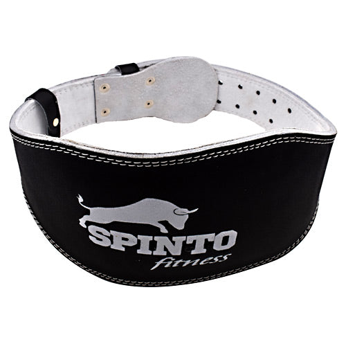 Spinto USA, LLC Padded Leather Lifting Belt - Black - 1 ea - 636655966325