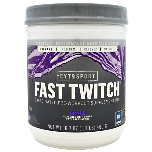 Cytosport Fast Twitch - Grape - 20 Servings - 660726809242