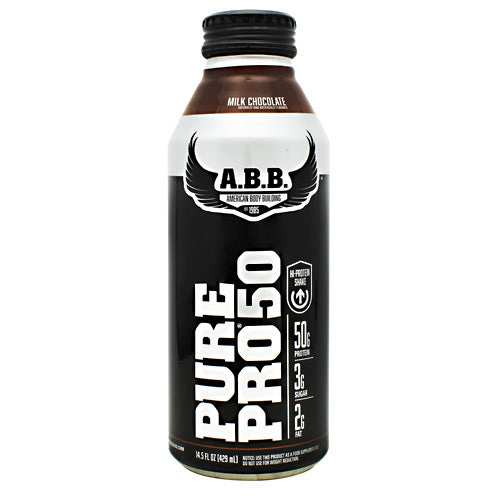 ABB Pure Pro 50 - Milk Chocolate - 12 Bottles - 00045529856660